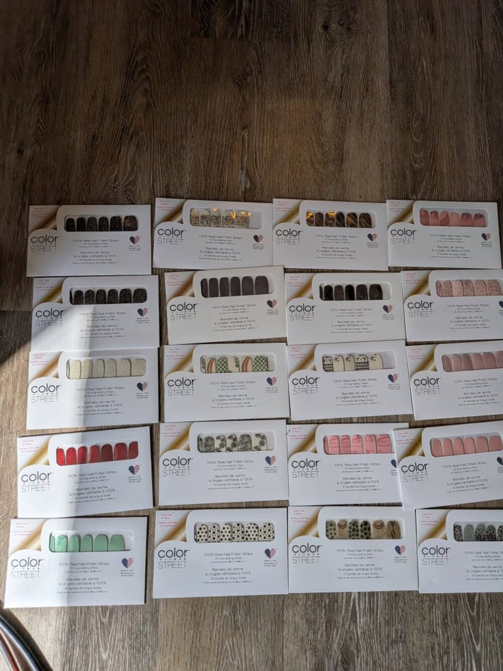 Color Street Real Nail Polish Strips Lot